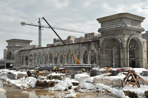 Stadiul lucrărilor pe șantierul Catedralei Naționale Poza 138846