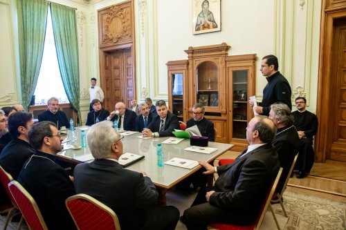 Şedinţa anuală a Adunării Naţionale Bisericeşti la Palatul Patriarhiei Poza 139106
