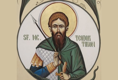 Sfântul Mare Mucenic Teodor Tiron;  Sfânta Mariamna;  Sfinţii Împăraţi  Marcian şi Pulheria  Poza 139293