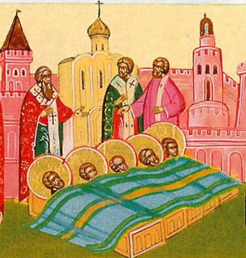 Aflarea moaştelor Sfinţilor Mc. din Constantinopol (Sâmbăta morţilor - Moşii de iarnă) Poza 139703