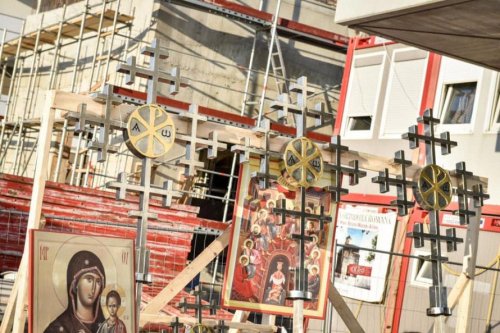 Lucrările continuă la biserica românească „Pogorârea Sfântului Duh” din Viena