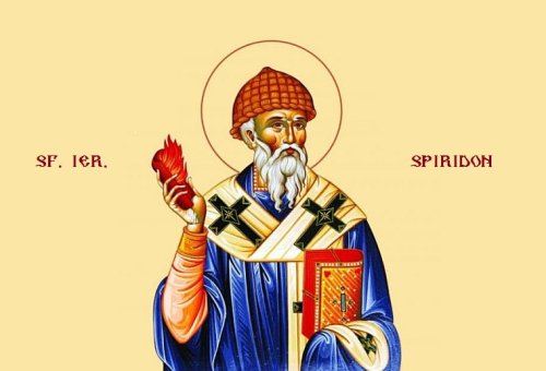 Acatistul Sfântului Ierarh Spiridon, Episcopul Trimitundei (12 decembrie) Poza 134762