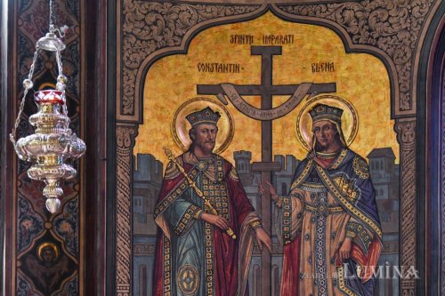 Acatistul Sfinţilor Împăraţi, întocmai cu Apostolii, Constantin şi Elena (21 Mai) Poza 214315