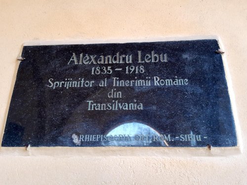 Alexandru Lebu, un mare filantrop ortodox la Sibiu Poza 141837