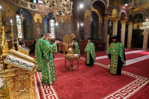 Sfințirea ramurilor de salcie și de finic la Catedrala Patriarhală Poza 142581