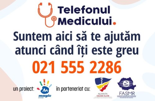 Linie telefonică pentru medici Poza 142741