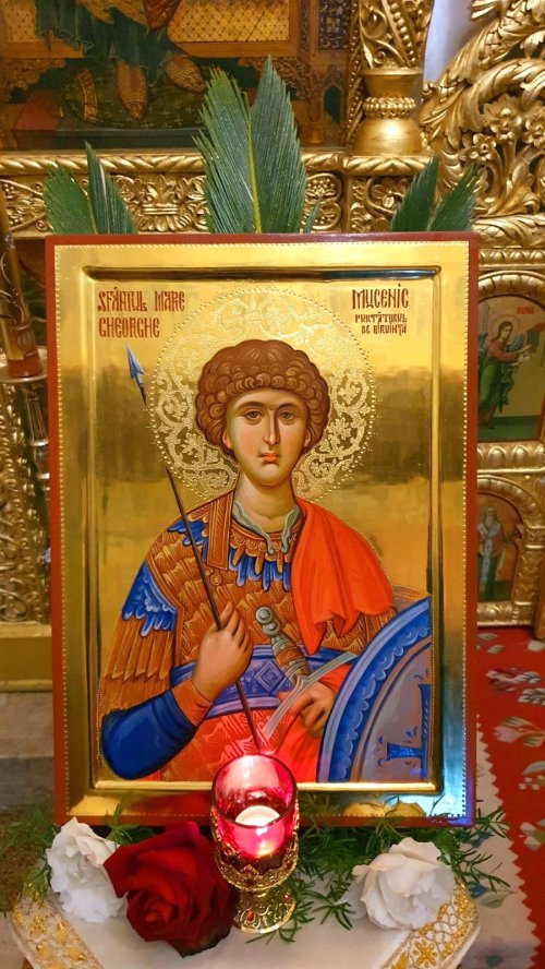 Sfântul Gheorghe, sărbătorit la Așezământul Românesc de la Ierusalim Poza 144189