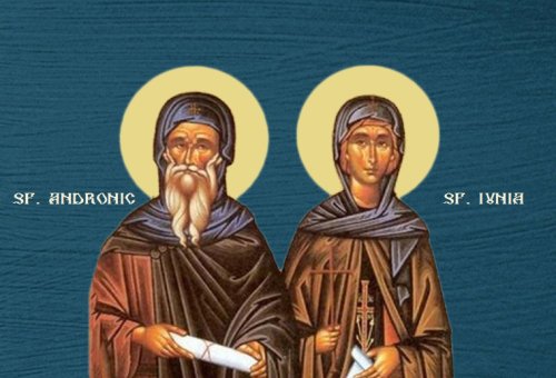 Sf. Ap. Andronic şi soţia sa, Iunia; Sf. Cuv. Nectarie  şi Teofan Poza 144868