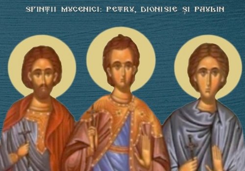 Sfinţii Mucenici Petru, Dionisie şi Paulin Poza 144869