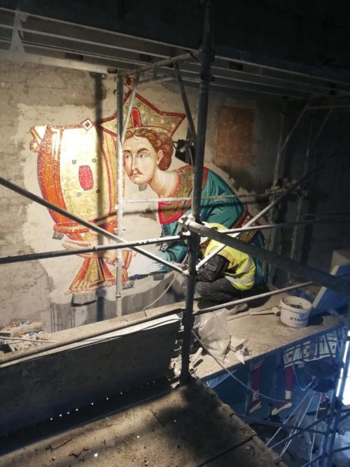 Lucrările continuă pe șantierul Catedralei Mântuirii Neamului Poza 145108