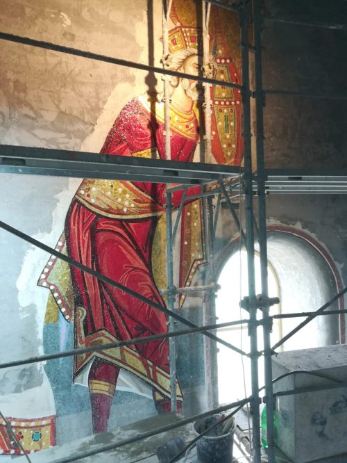 Lucrările continuă pe șantierul Catedralei Mântuirii Neamului Poza 145110