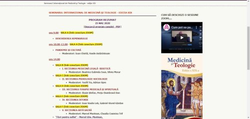 Provocări medicale și teologice, în contextul marilor epidemii, la Seminarul de Medicină și Teologie Poza 145743