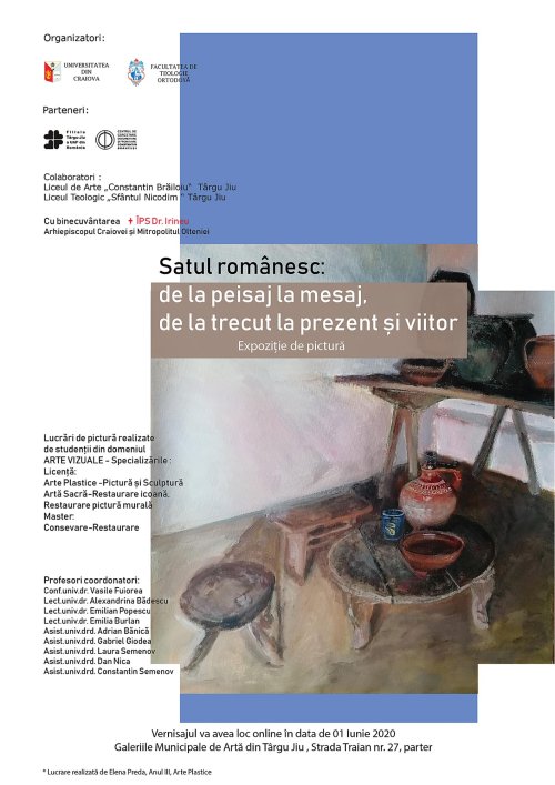 Expoziție on-line dedicată satului românesc Poza 146806