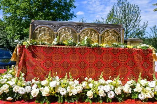 Binecuvântarea sfinţilor de la Căldăruşani într-o procesiune în Protopopiatul Ilfov Nord Poza 147188