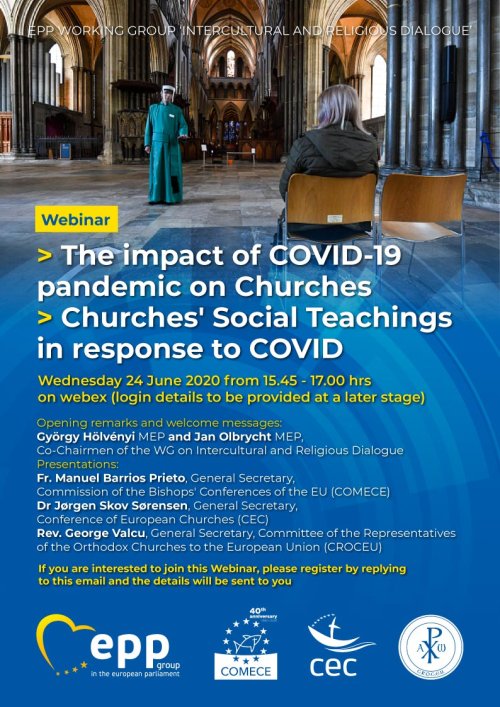 Conferință on-line despre cum a afectat pandemia de COVID-19 viața Bisericii Poza 147594