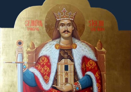 Sfântul Voievod Ştefan cel Mare, apărător  al credinţei şi patriei străbune Poza 147913