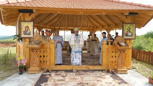 Binecuvântare arhierească la Schitul „Acoperământul Maicii Domnului” din Șura Mare, Sibiu Poza 148589