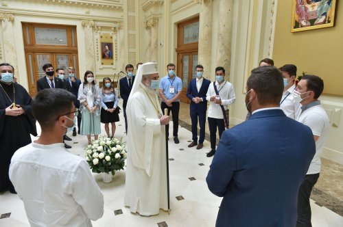 Reprezentanții ASCOR în vizită la Patriarhul României