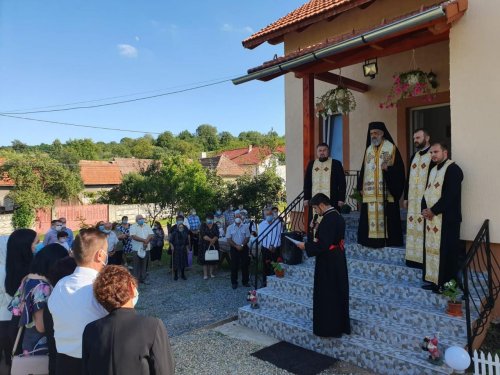 Binecuvântarea noii case parohiale din Parohia Hăpria, Protopopiatul Alba Iulia