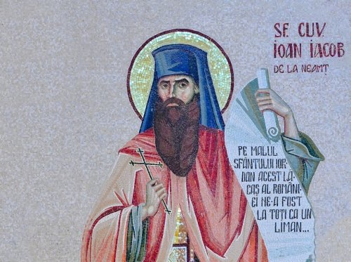 Acatistul Sfântului Cuvios Ioan Iacob de la Neamț (5 August)