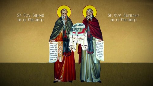 Acatistul Sfinţilor Cuvioşi Simeon şi Amfilohie de la Pângăraţi (7 Septembrie) Poza 151934