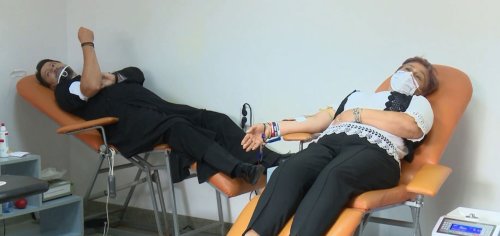 Voluntari din protopopiatele Sector 2 Capitală și Ilfov Sud au donat sânge Poza 153579