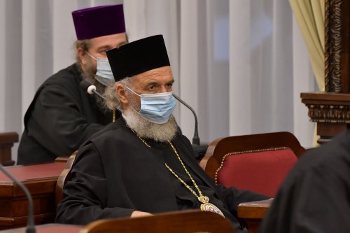 Întrunirea Sinodului Mitropoliei Munteniei și Dobrogei la Reședința Patriarhală Poza 153837