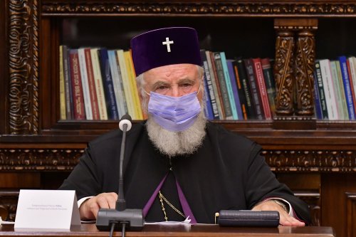 Întrunirea Sinodului Mitropoliei Munteniei și Dobrogei la Reședința Patriarhală Poza 153838