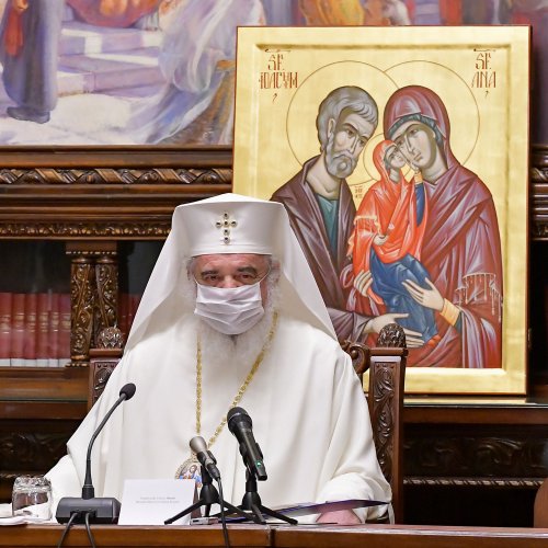 Întrunirea Sinodului Mitropoliei Munteniei și Dobrogei la Reședința Patriarhală Poza 153841