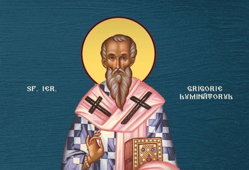 Sf. Ier. Grigorie Luminătorul, Arhiepiscopul Armeniei; Sf. Mc. Ripsimia şi Gaiani Poza 153750