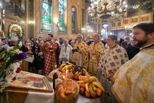 Sărbătorirea Mucenicului Ciprian la Biserica Zlătari din Capitală