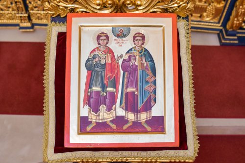 Mucenicii Serghie şi Vah, cinstiţi în biserica din incinta Palatului Cotroceni Poza 154332