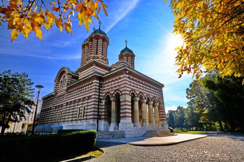 Catedrala Sfântului Dimitrie, bastionul Cetăţii Băniei