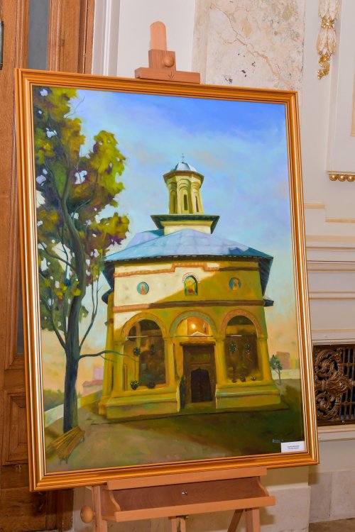 Vernisajul expoziției „Lumina spațiilor sacre” la Palatul Patriarhiei Poza 156395