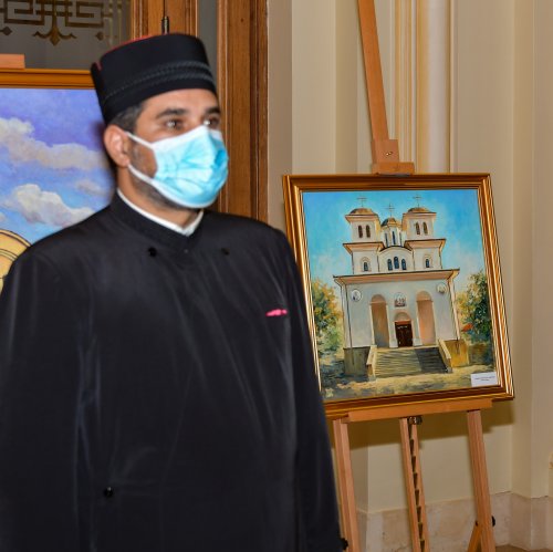 Vernisajul expoziției „Lumina spațiilor sacre” la Palatul Patriarhiei Poza 156415