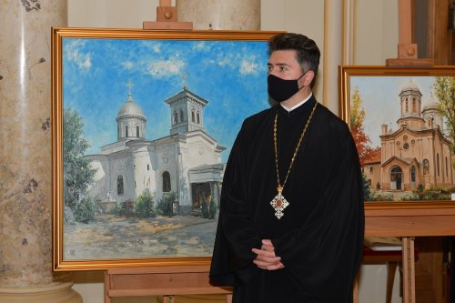 Vernisajul expoziției „Lumina spațiilor sacre” la Palatul Patriarhiei Poza 156418