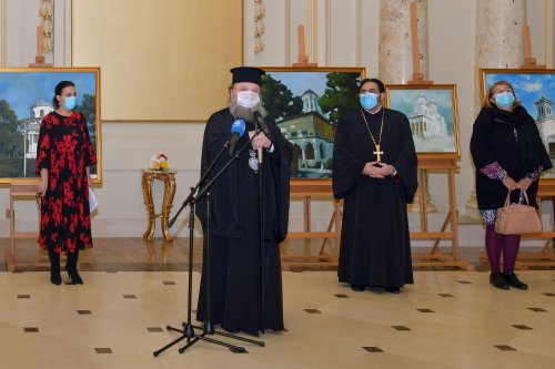 Vernisajul expoziției „Lumina spațiilor sacre” la Palatul Patriarhiei Poza 156420