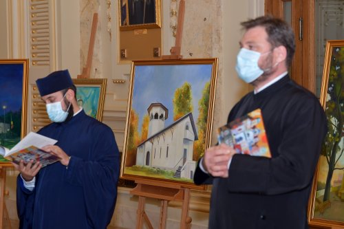 Vernisajul expoziției „Lumina spațiilor sacre” la Palatul Patriarhiei Poza 156428