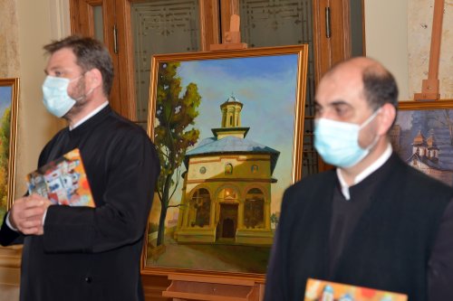 Vernisajul expoziției „Lumina spațiilor sacre” la Palatul Patriarhiei Poza 156429