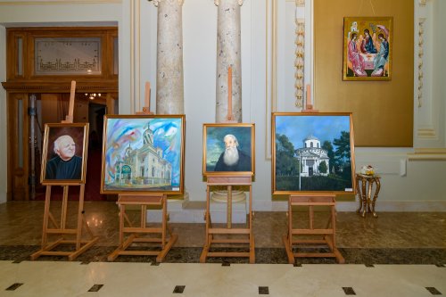 Vernisajul expoziției „Lumina spațiilor sacre” la Palatul Patriarhiei Poza 156450