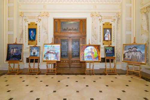 Vernisajul expoziției „Lumina spațiilor sacre” la Palatul Patriarhiei Poza 156452