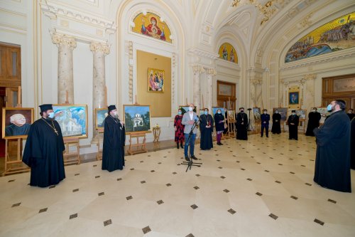 Vernisajul expoziției „Lumina spațiilor sacre” la Palatul Patriarhiei Poza 156454