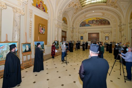Vernisajul expoziției „Lumina spațiilor sacre” la Palatul Patriarhiei Poza 156455