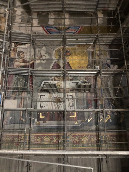 Stadiul lucrărilor pe șantierul Catedralei Naționale Poza 157072