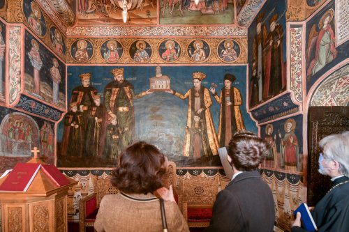 Noua ambasadoare a Franţei în vizită de prezentare la Patriarhia Română Poza 157515