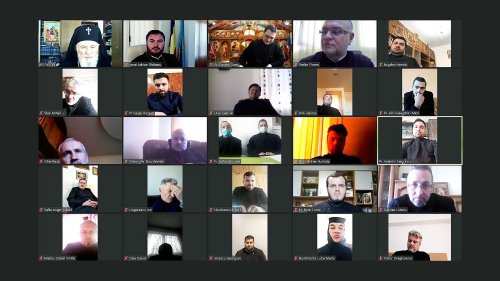 Conferințe preoțești on-line în Arhiepiscopia Târgoviștei