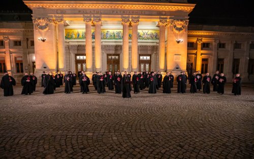 Concert tradiţional de colinde transmis on-line în ziua onomastică a Patriarhului României Poza 160004