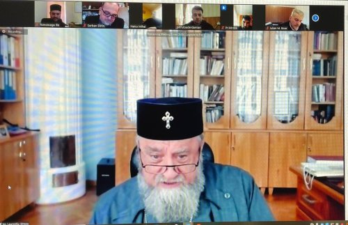 Ședință on-line cu protopopii din Arhiepiscopia Sibiului Poza 159934