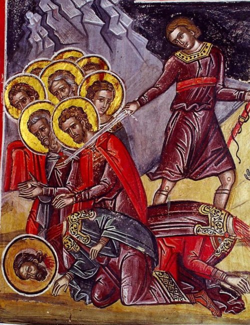 Sfinţii 10 Mucenici  din Creta;  Sf. Ier. Pavel, Arhiepiscopul Neocezareei  Poza 160533