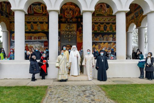 Patriarhul României la Mănăstirea Cernica